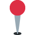 Round pushpin